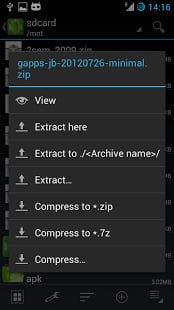 ZArchiver解压缩工具百度云app