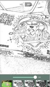 一键铅笔画