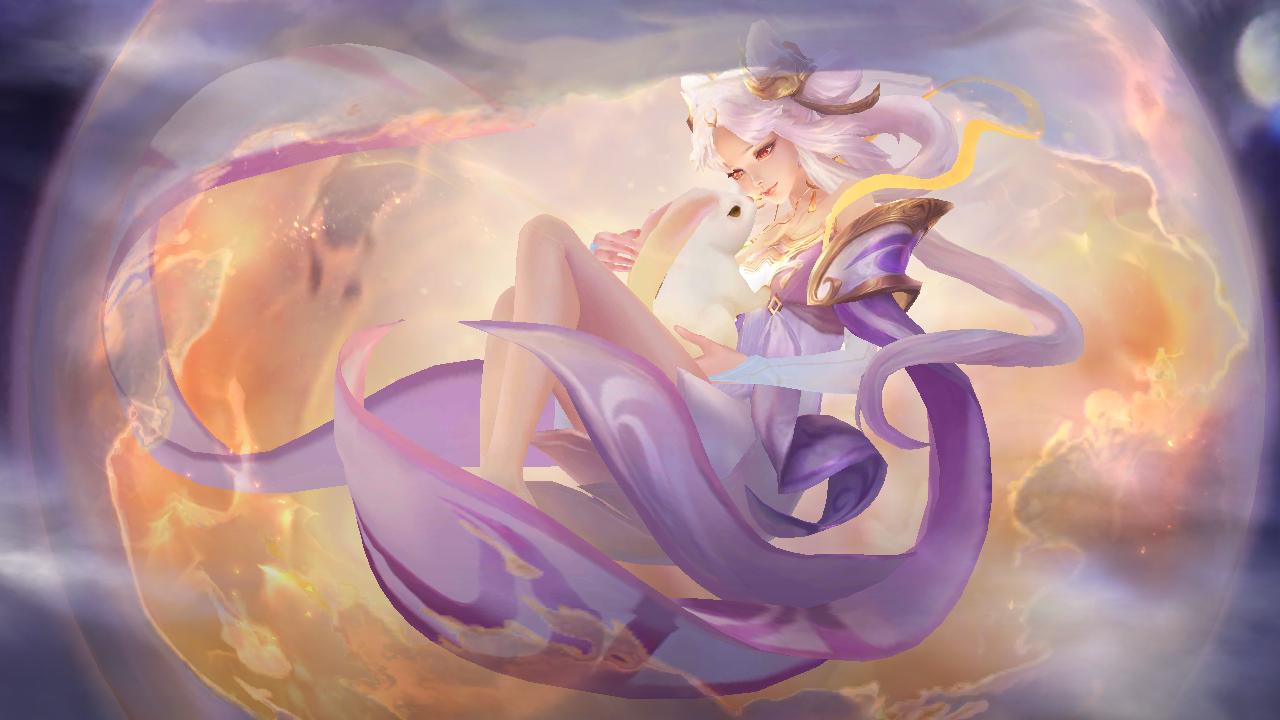 王者荣耀嫦娥去掉所有服装