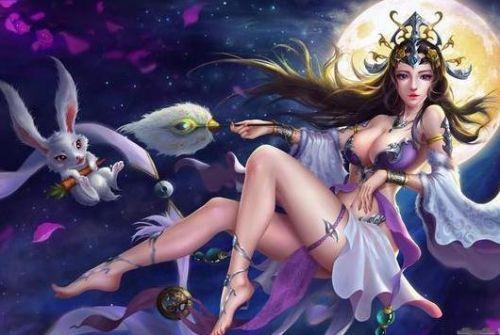 王者荣耀嫦娥去掉所有服装