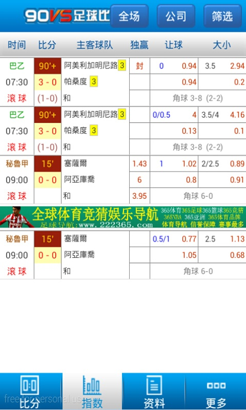 90比分即时足球比分网