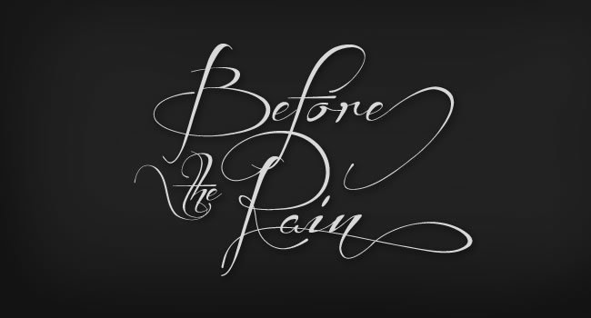 漂亮的英文字母手写体