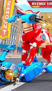 狐狸机器人城市战争(Wild Fox Transform Bike Robot War)
