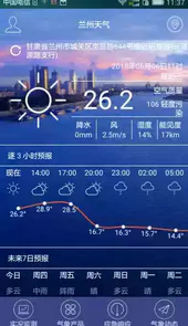 兰州天气预报一周查询