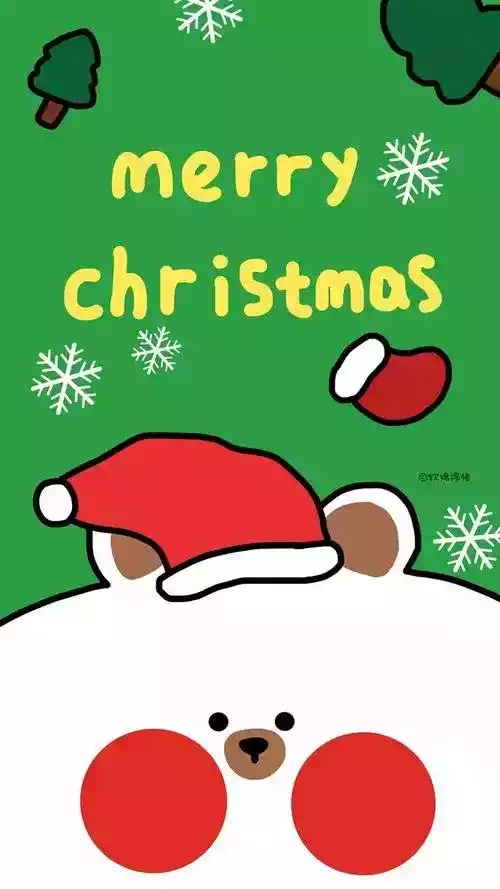 圣诞壁纸卡通