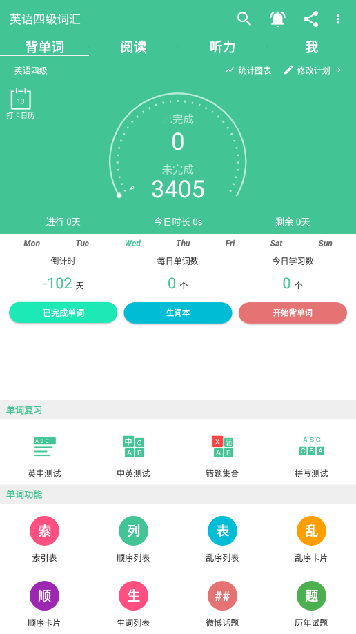 英语四级词汇app