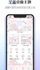 colorful widget