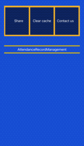 Attendance Record Management