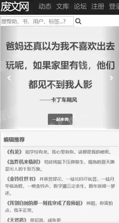 废文网官方网站入口链接