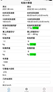 轮胎计算器