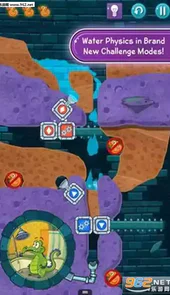 鳄鱼洗澡小游戏