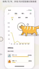 懒猫存钱高颜值APP
