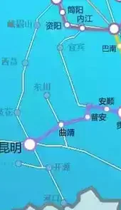 中国高铁线路图2018最新高清版
