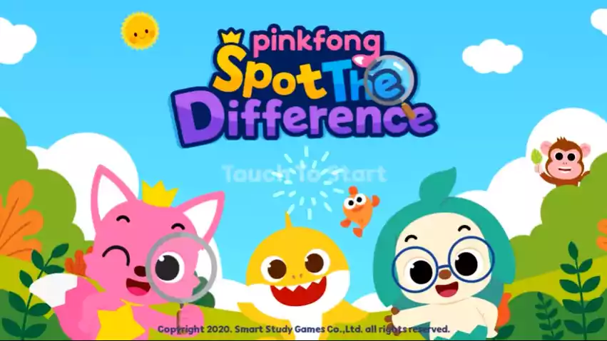 PinkfongSpotthedifference碰碰狐爱找茬