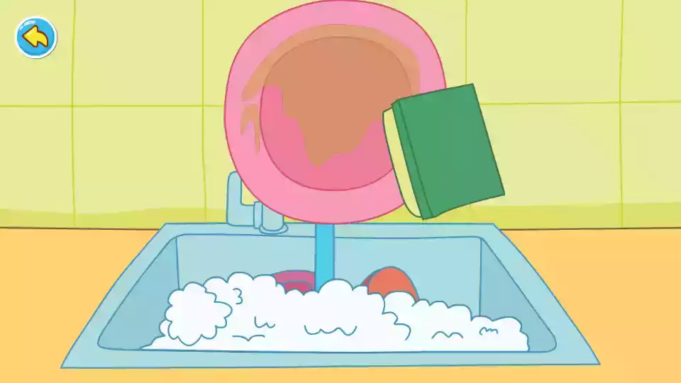 宝宝大扫除亲子游戏