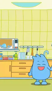 宝宝大扫除亲子游戏