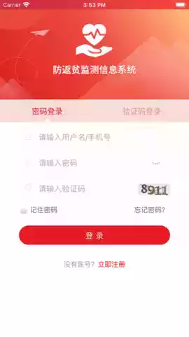 防返贫监测信息系统app