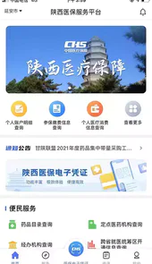 陕西医保服务平台网上服务大厅