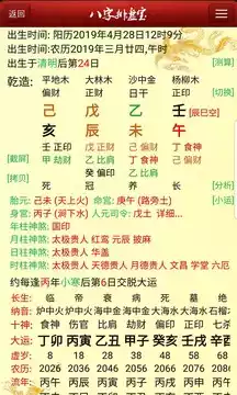 八字排盘