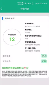 驾驶证查询系统