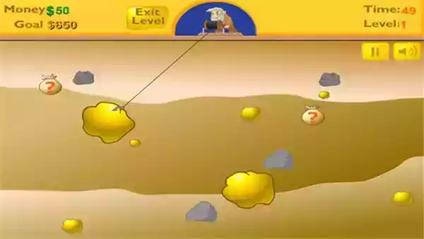 黄金矿工小游戏怀旧版