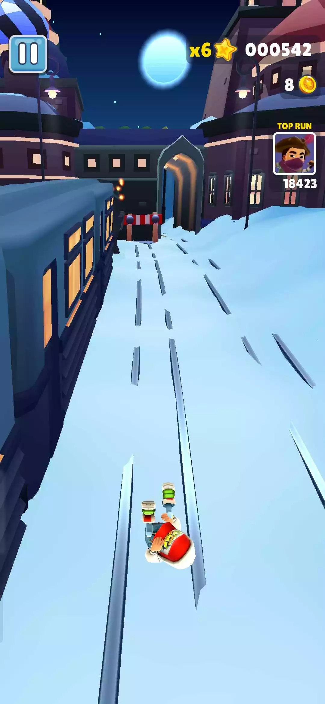 地铁跑酷冰雪版