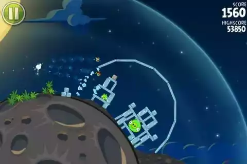 angry birds space