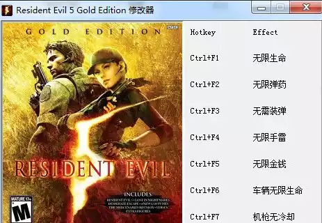 生化危机5修改器1.0