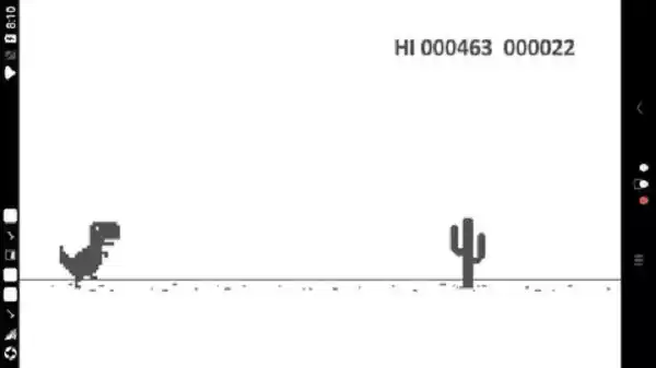Chrome小恐龙游戏