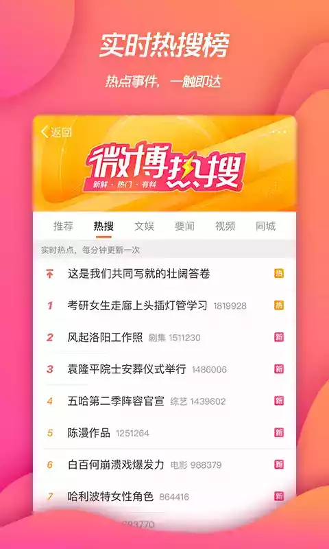 新浪微博app手机官方