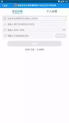 新疆税务客户端登录