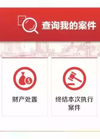 中国执行信息公开网查询系统入口官网