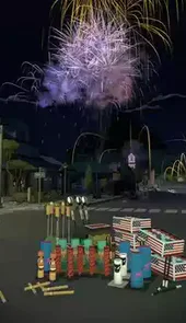 鲤鱼ace烟花模拟器3d