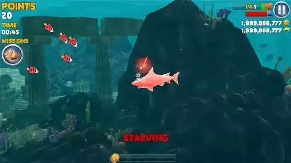 饥饿的鲨鱼手游