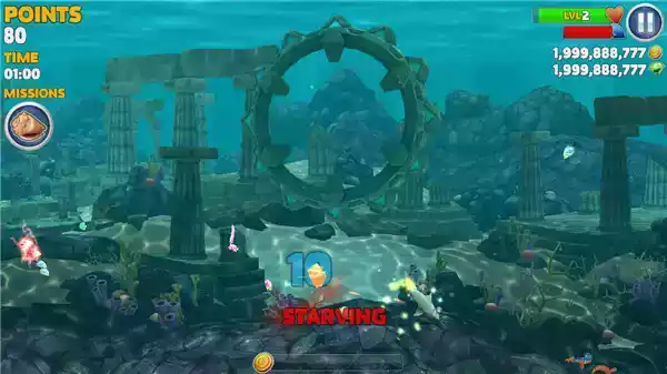 饥饿的鲨鱼手游