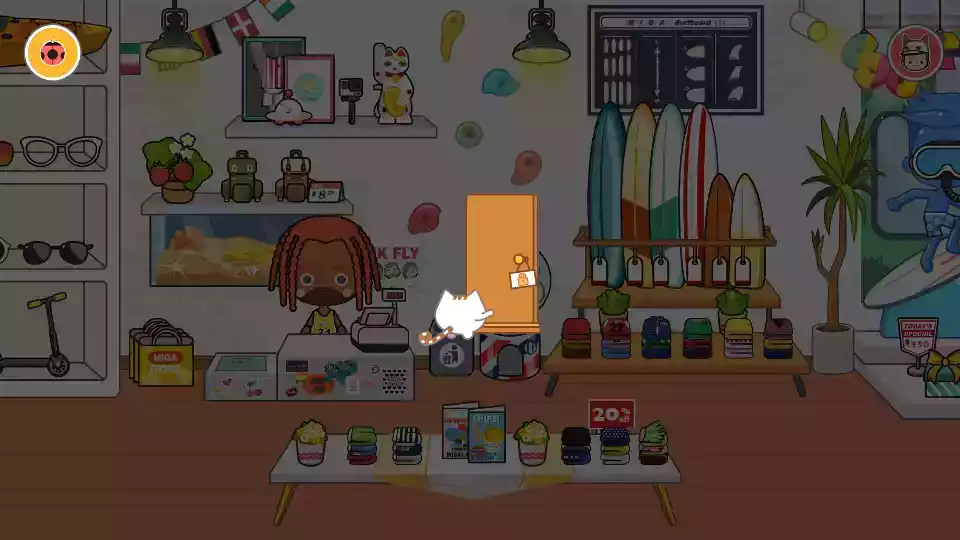 米加小镇商店苹果