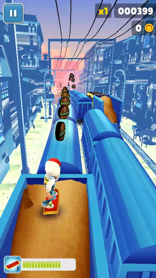 地铁跑酷海绵宝宝魔改版(地铁海绵)