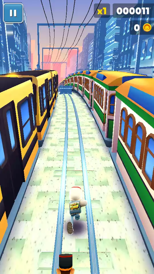 地铁跑酷海绵宝宝魔改版(地铁海绵)