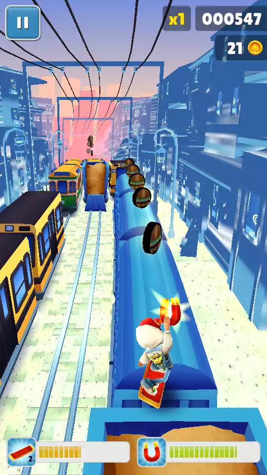 地铁跑酷海绵宝宝魔改版(地铁海绵)