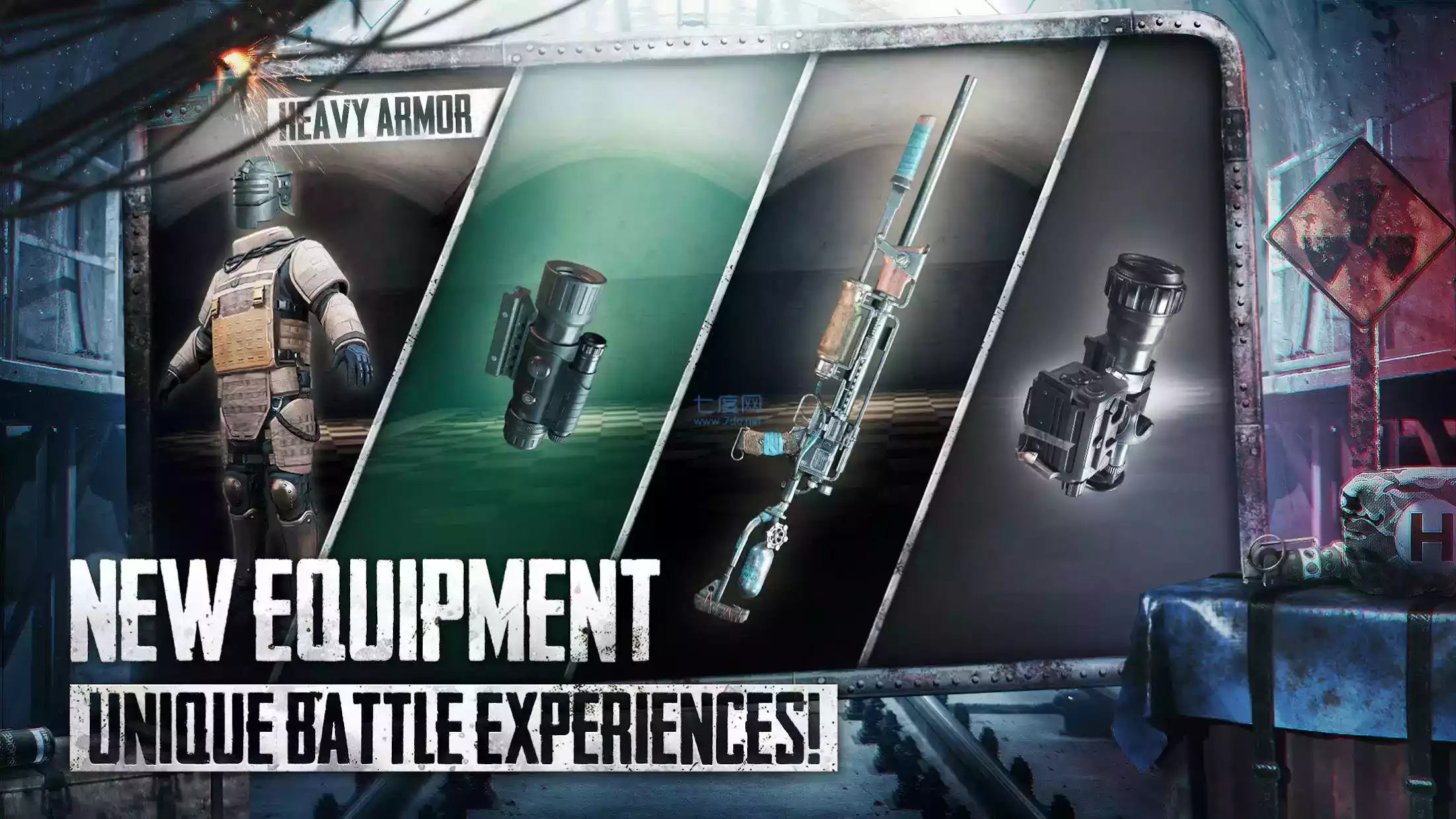 pubgmobile地铁逃生体验服