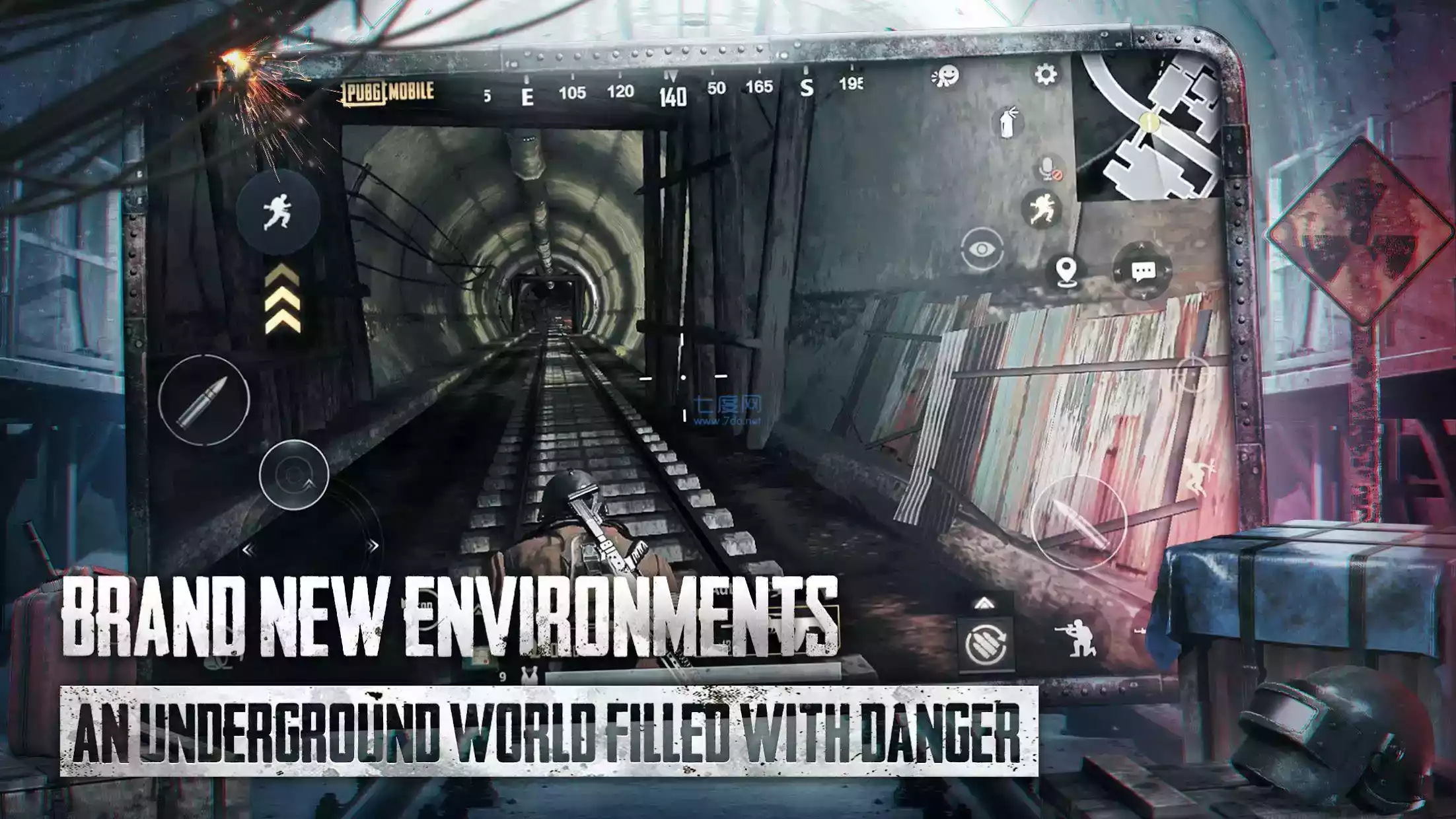 pubgmobile地铁逃生体验服