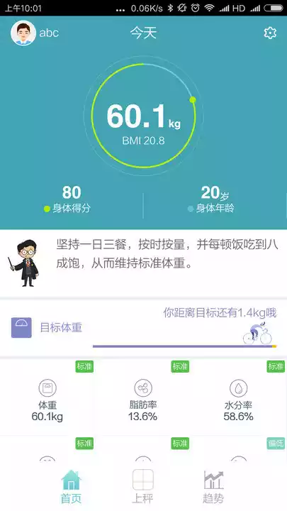 华为智能体脂称