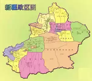 新疆地图高清版大图