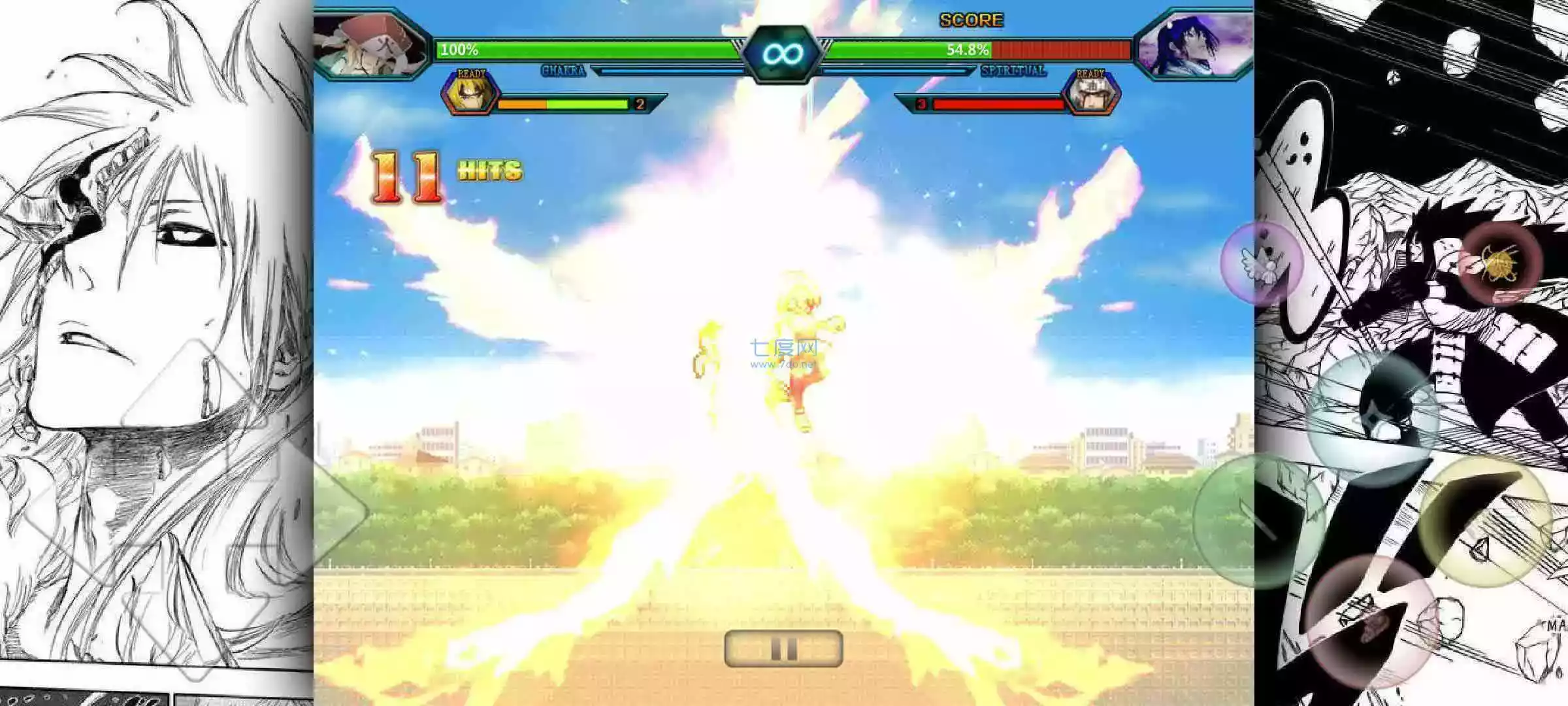 死神VS火影有奥义图魏晓版