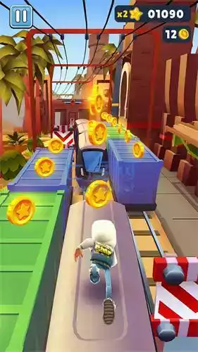 地铁跑酷破解版全英雄全滑板