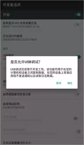 开发者选项