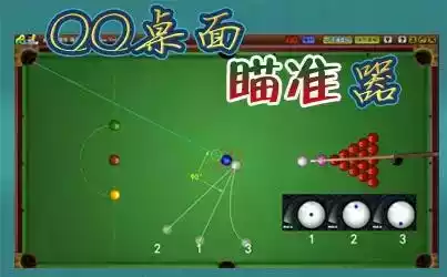 qq2d桌球瞄准器最新版绿色中文