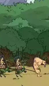 原始人守城无敌版