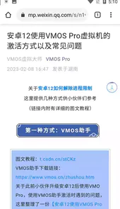 vmos安卓12兼容版破解