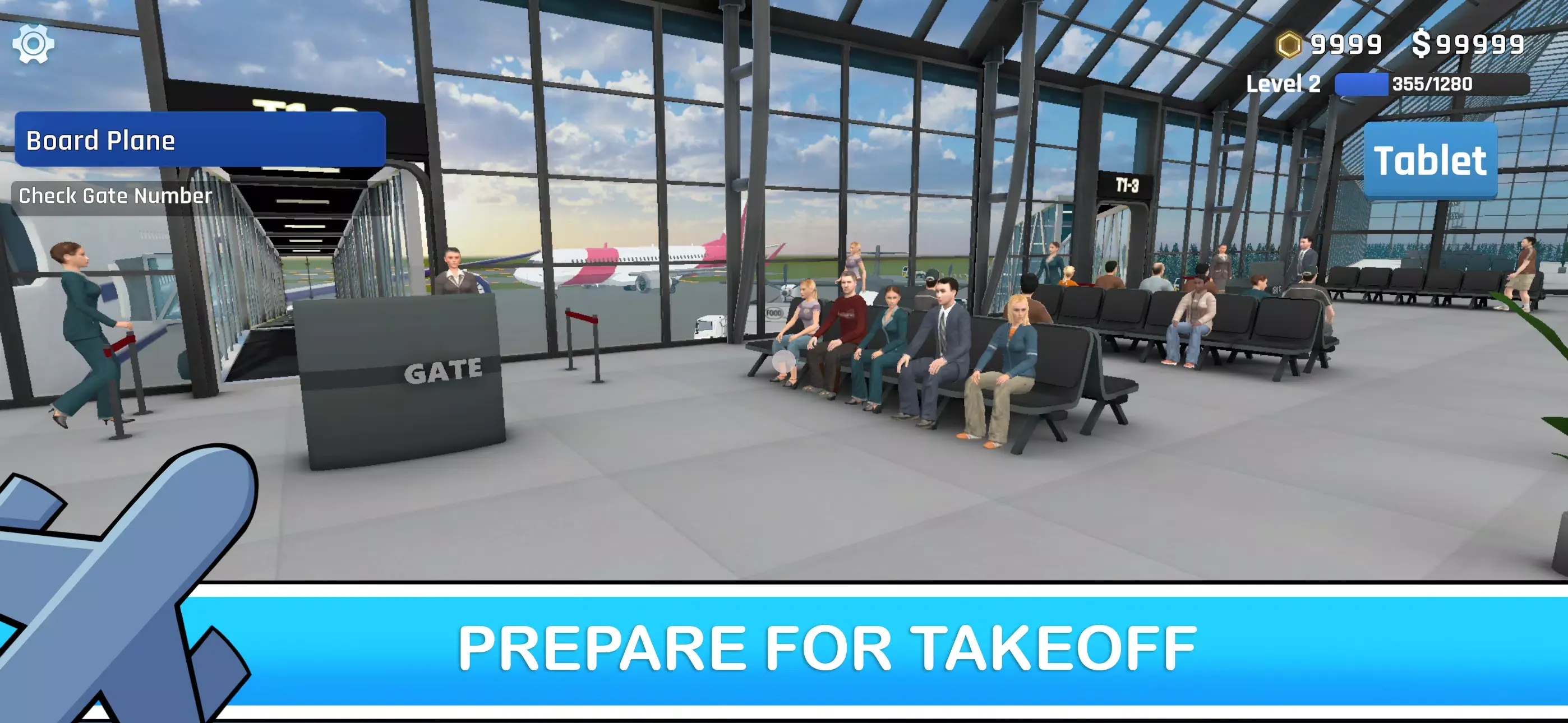 机舱乘务员模拟器